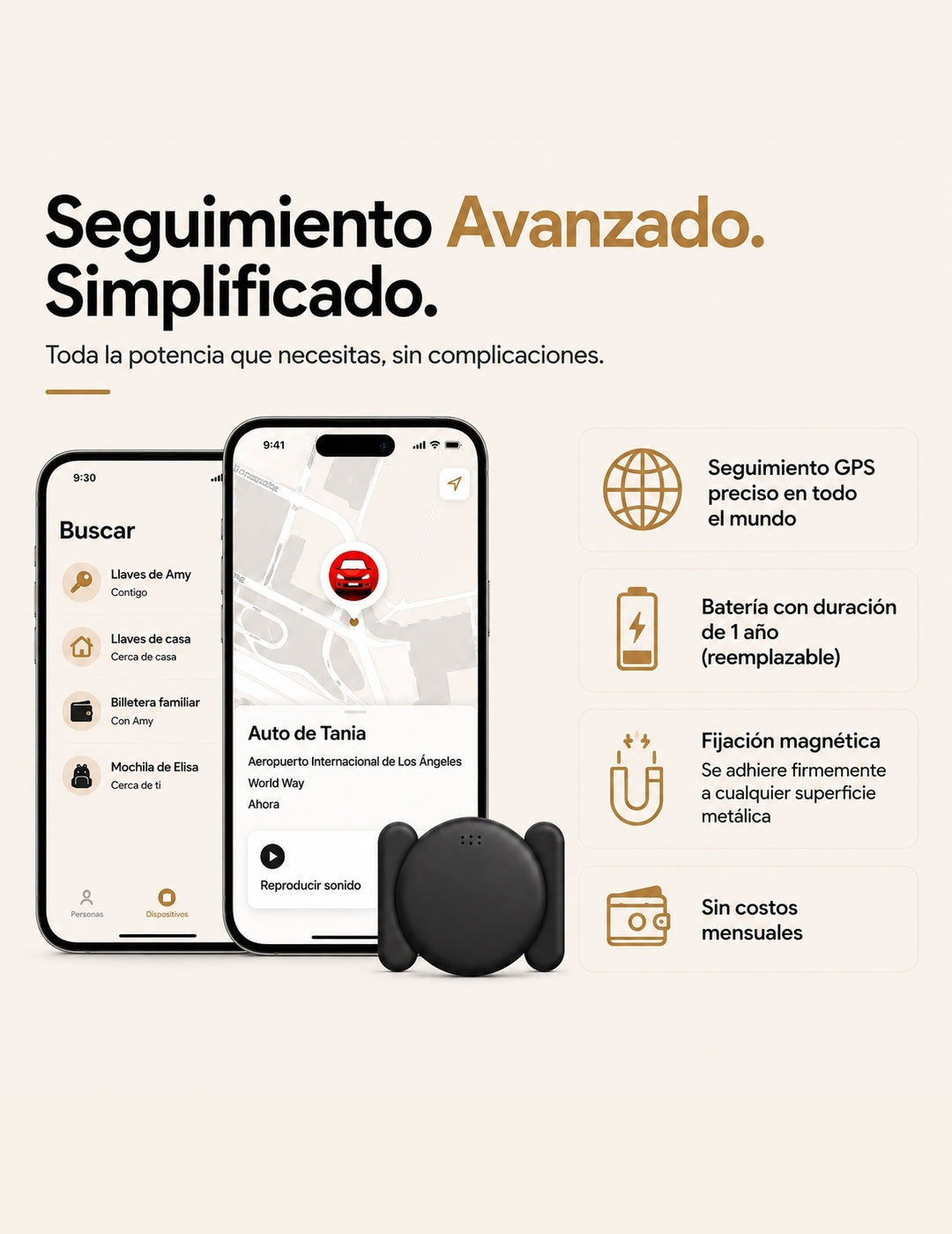 Localizador GPS imantado | Seguimiento Preciso 24/7