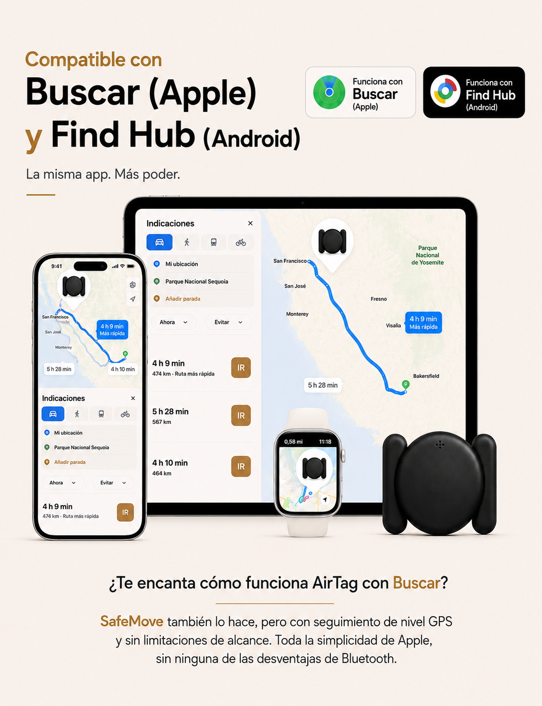 Localizador GPS imantado | Seguimiento Preciso 24/7