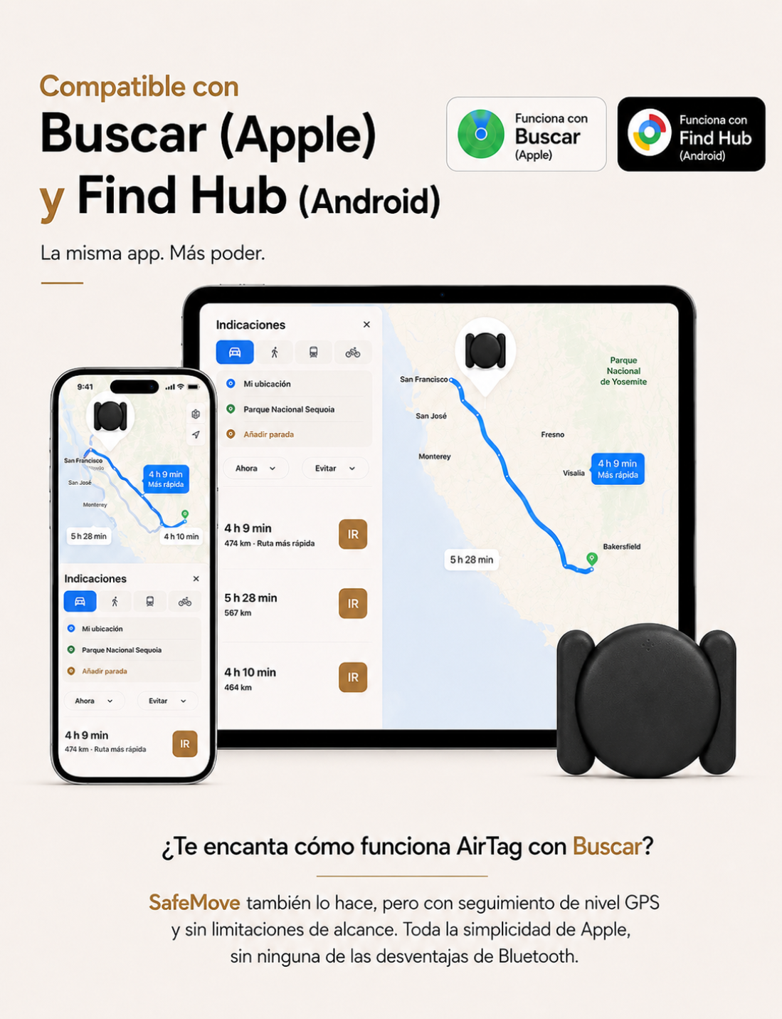 Localizador GPS imantado | Seguimiento Preciso 24/7