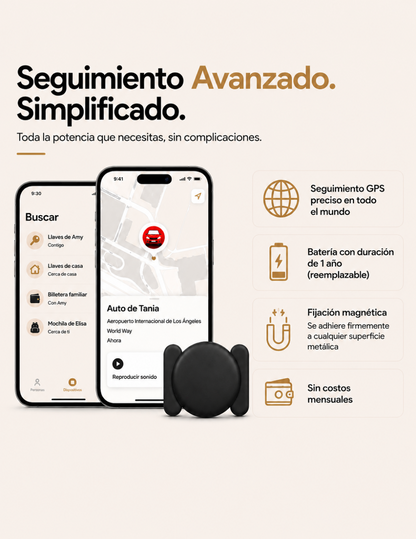 Localizador GPS imantado | Seguimiento Preciso 24/7